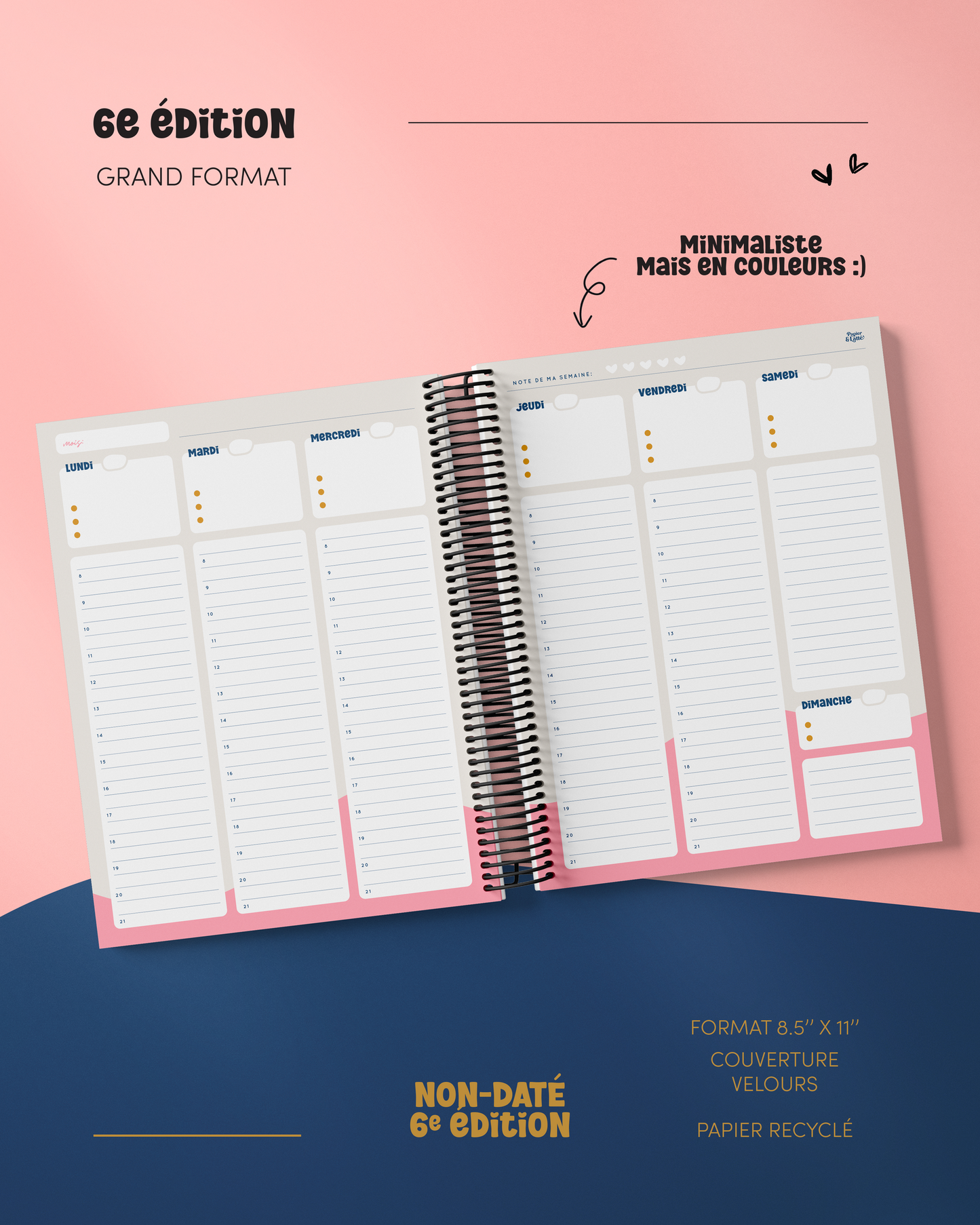 Agenda - 6e Édition - Isadora