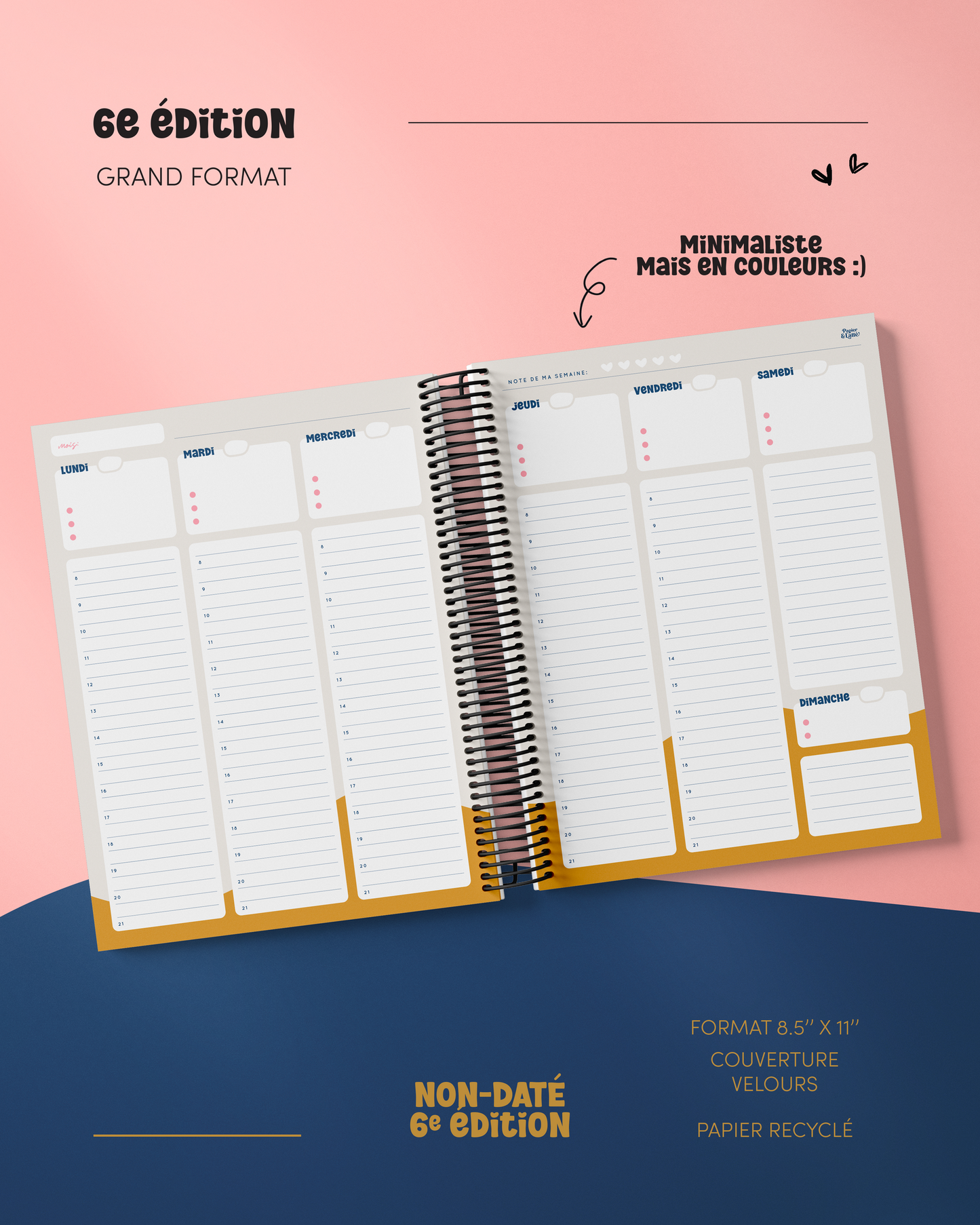 Agenda - 6e Édition - Isadora