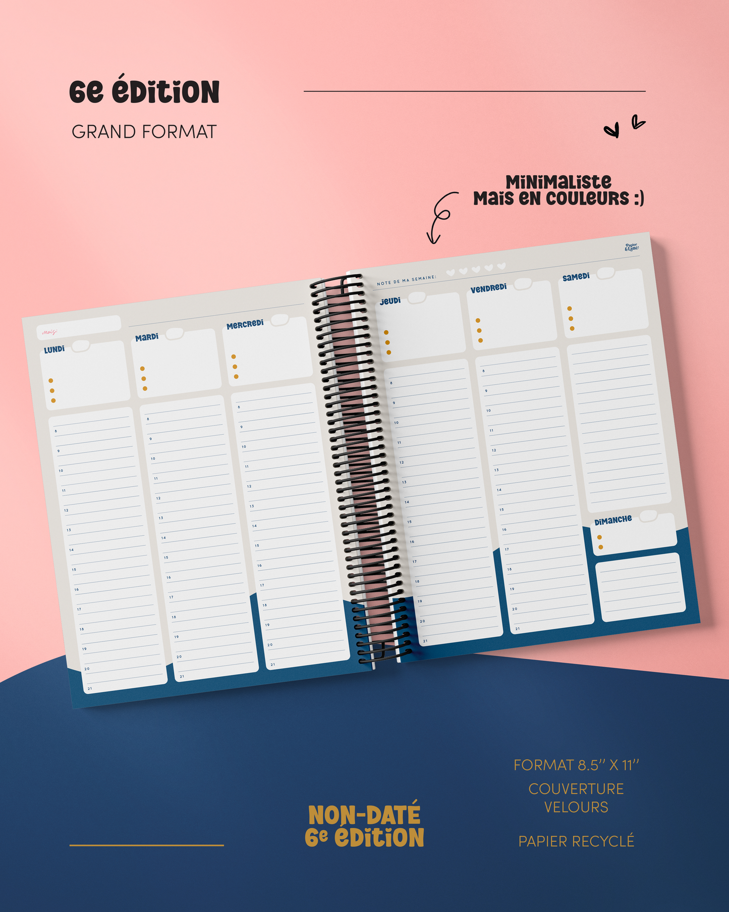 Agenda - 6e Édition - Isadora