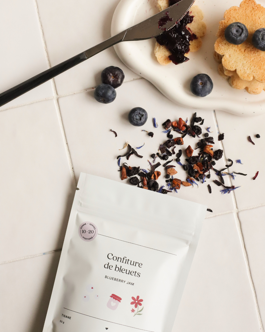 Tisane - Confiture De Bleuet