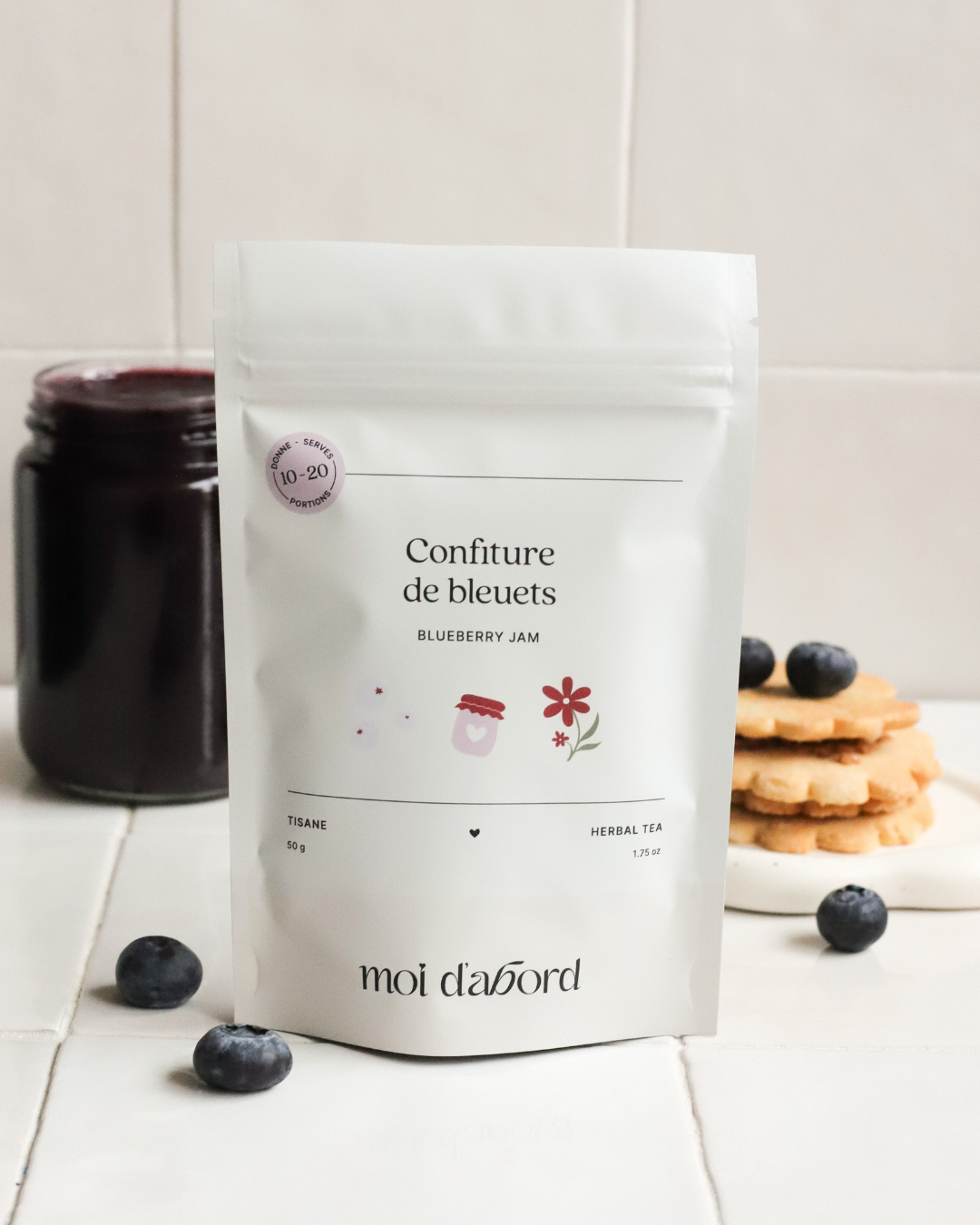 Tisane - Confiture De Bleuet
