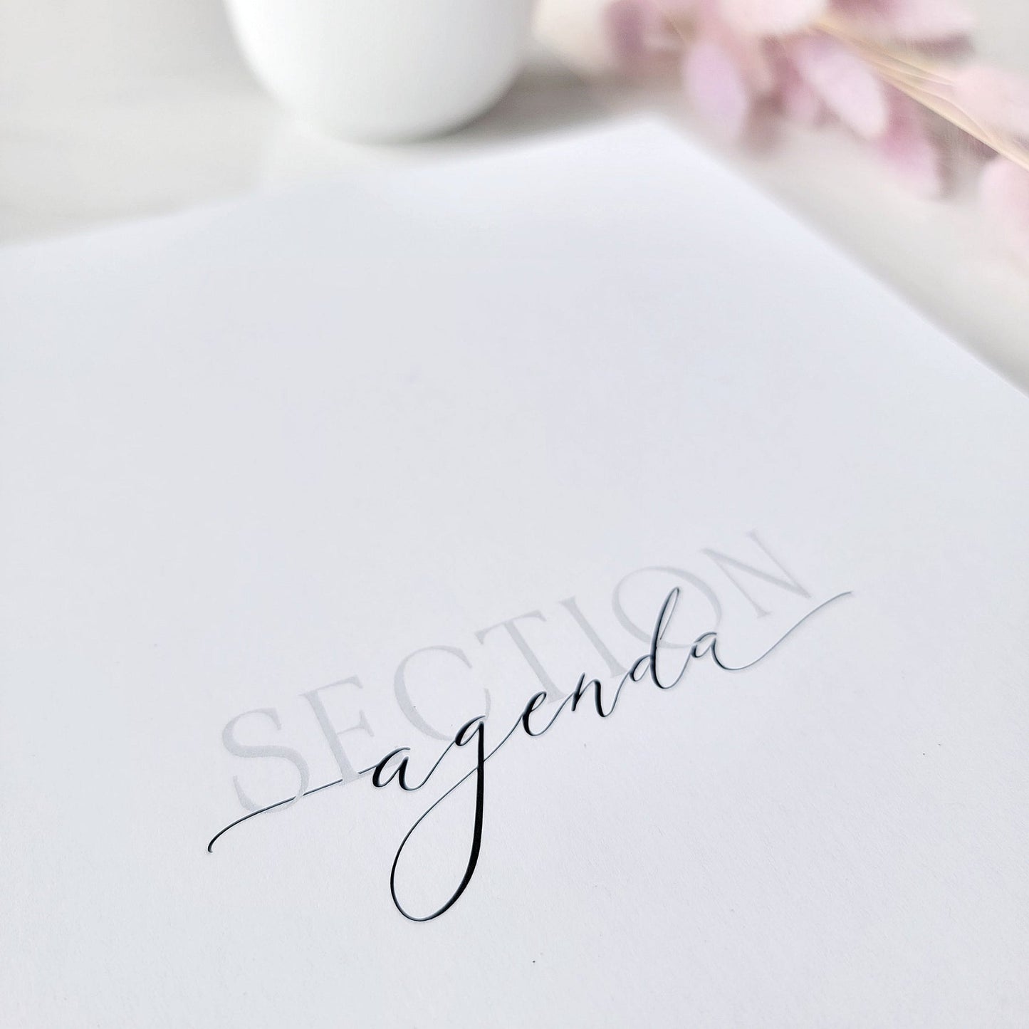 Agenda - Justine