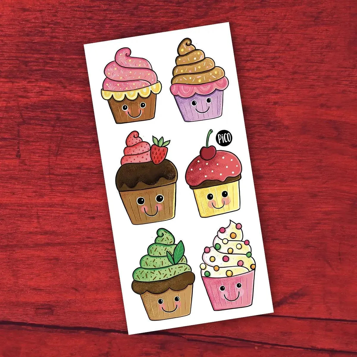 Tatouages Temporaires - Les Petits Gâteaux Gourmands
