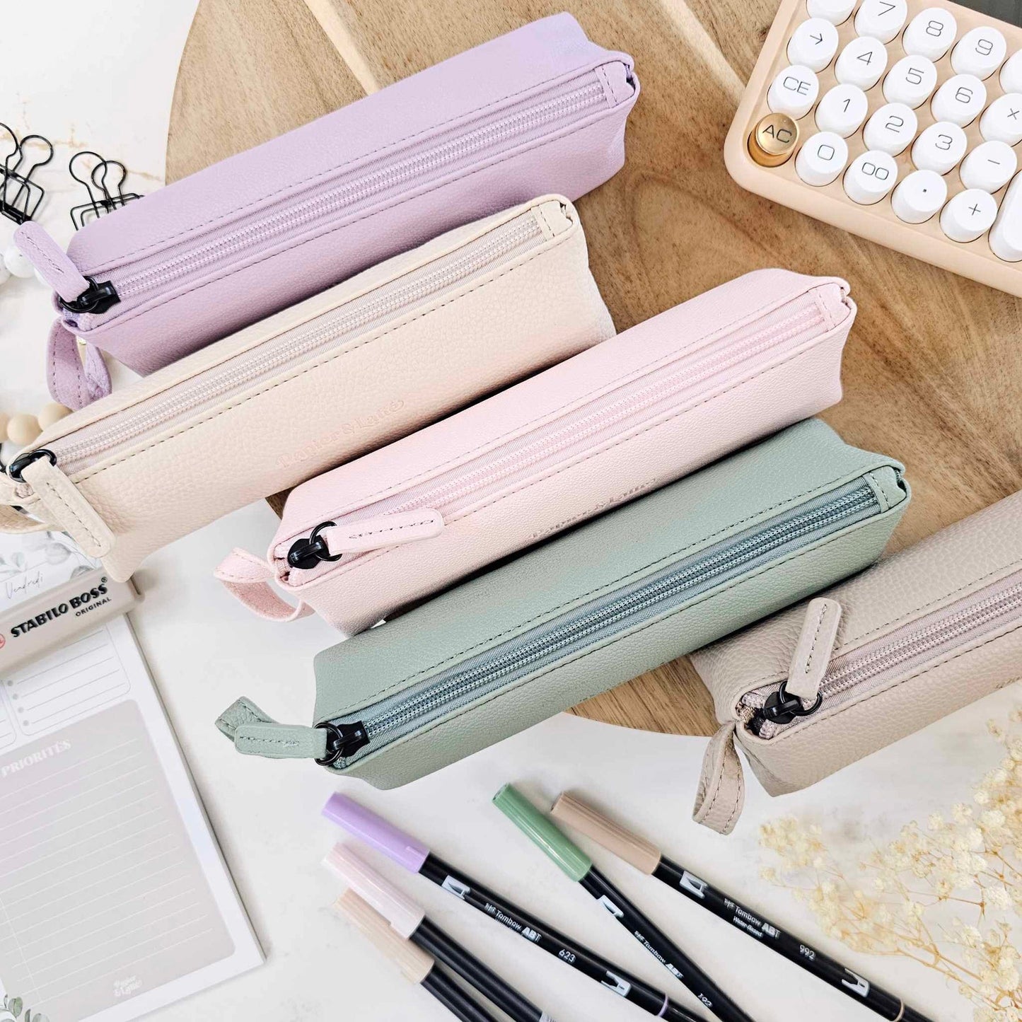 Étui À Crayons - Rose