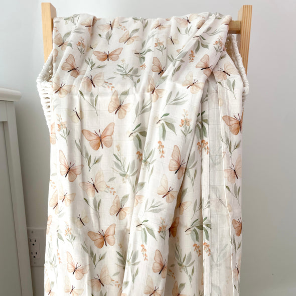 Mousseline De Bambou - Papillons