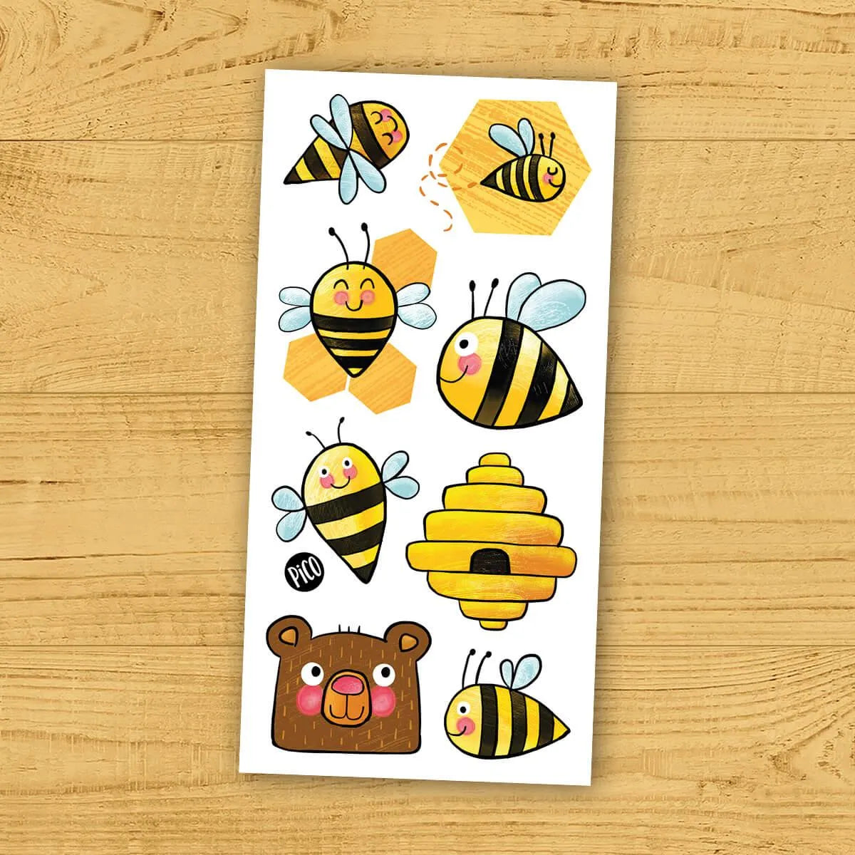 Tatouages Temporaires - Les Abeilles