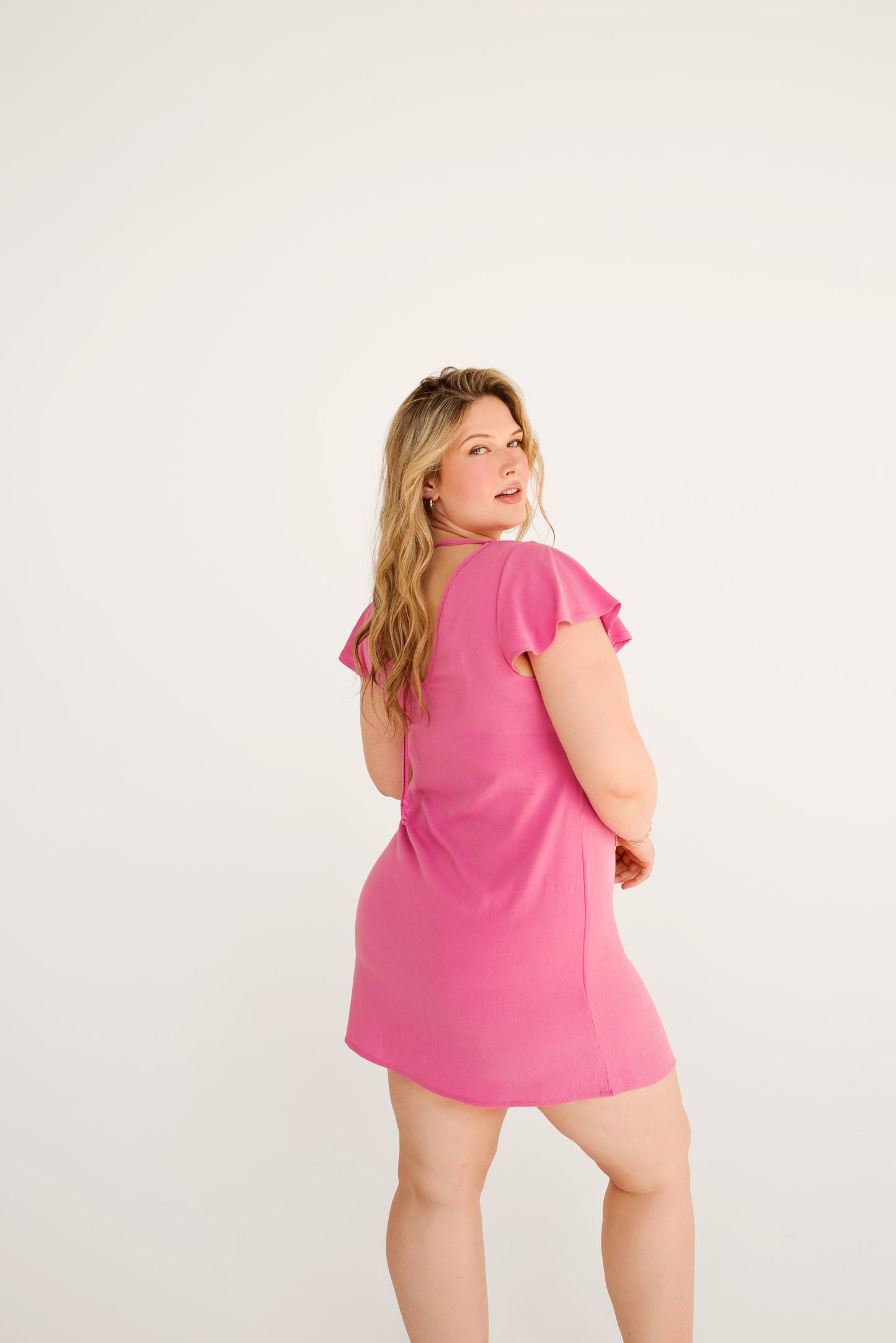 Robe - Aubree - Rose