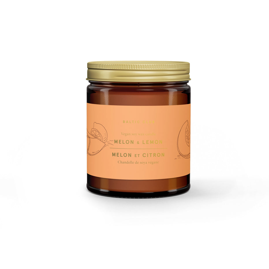 Bougie De Soya - Melon & Citron