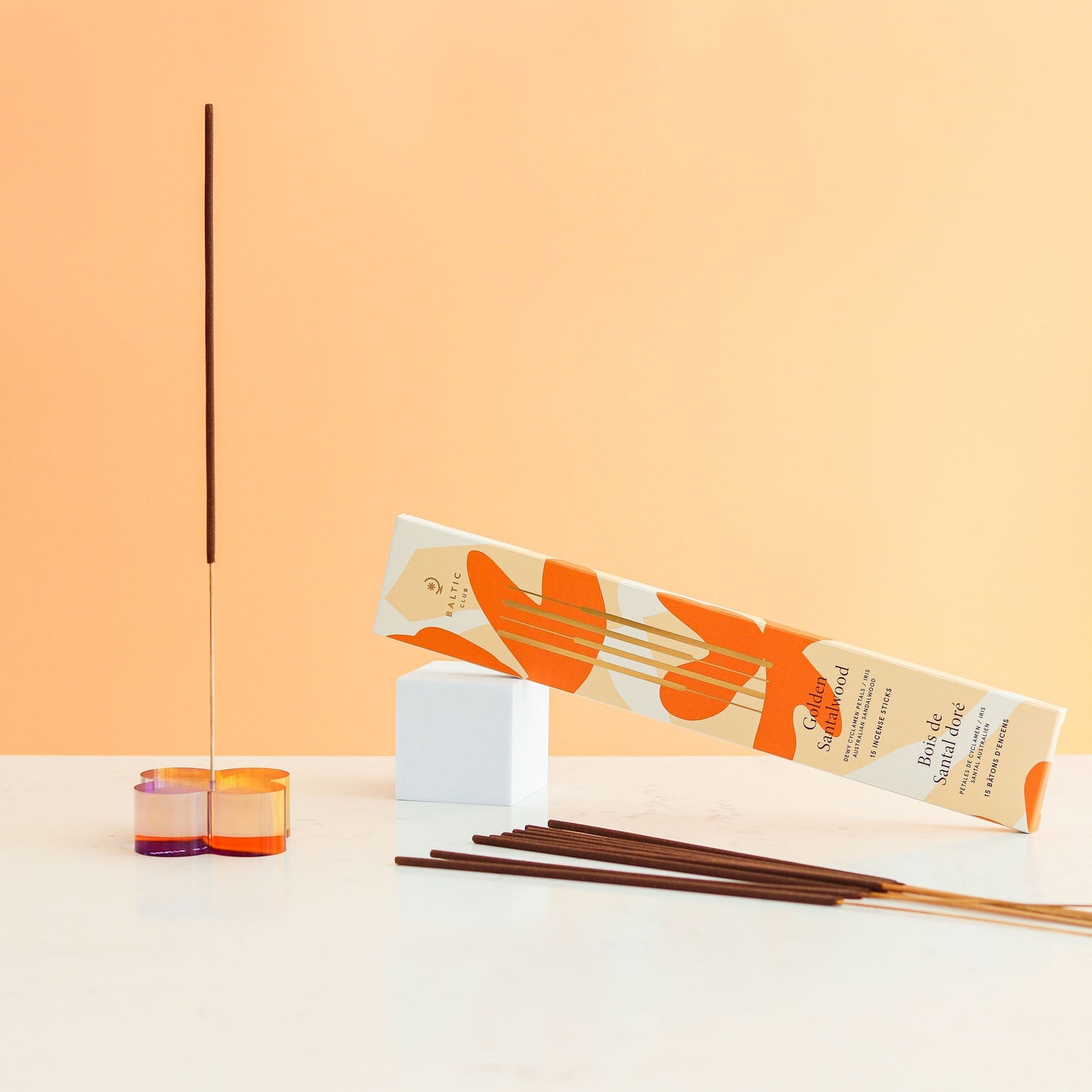 Bâtons D’encens - Bois De Santal Doré