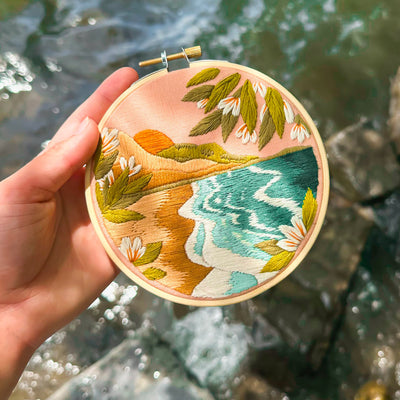 Kit De Broderie D.I.Y - Bord De Mer