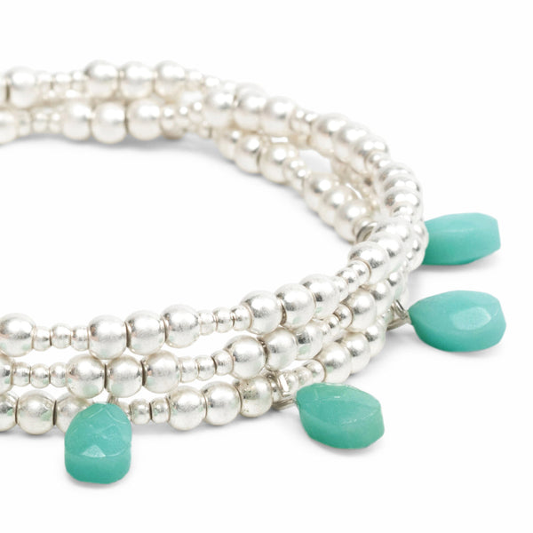 Bracelet 3 En 1 - Turquoise