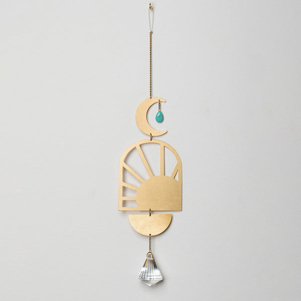 Suncatcher - Soleil & Turquoise