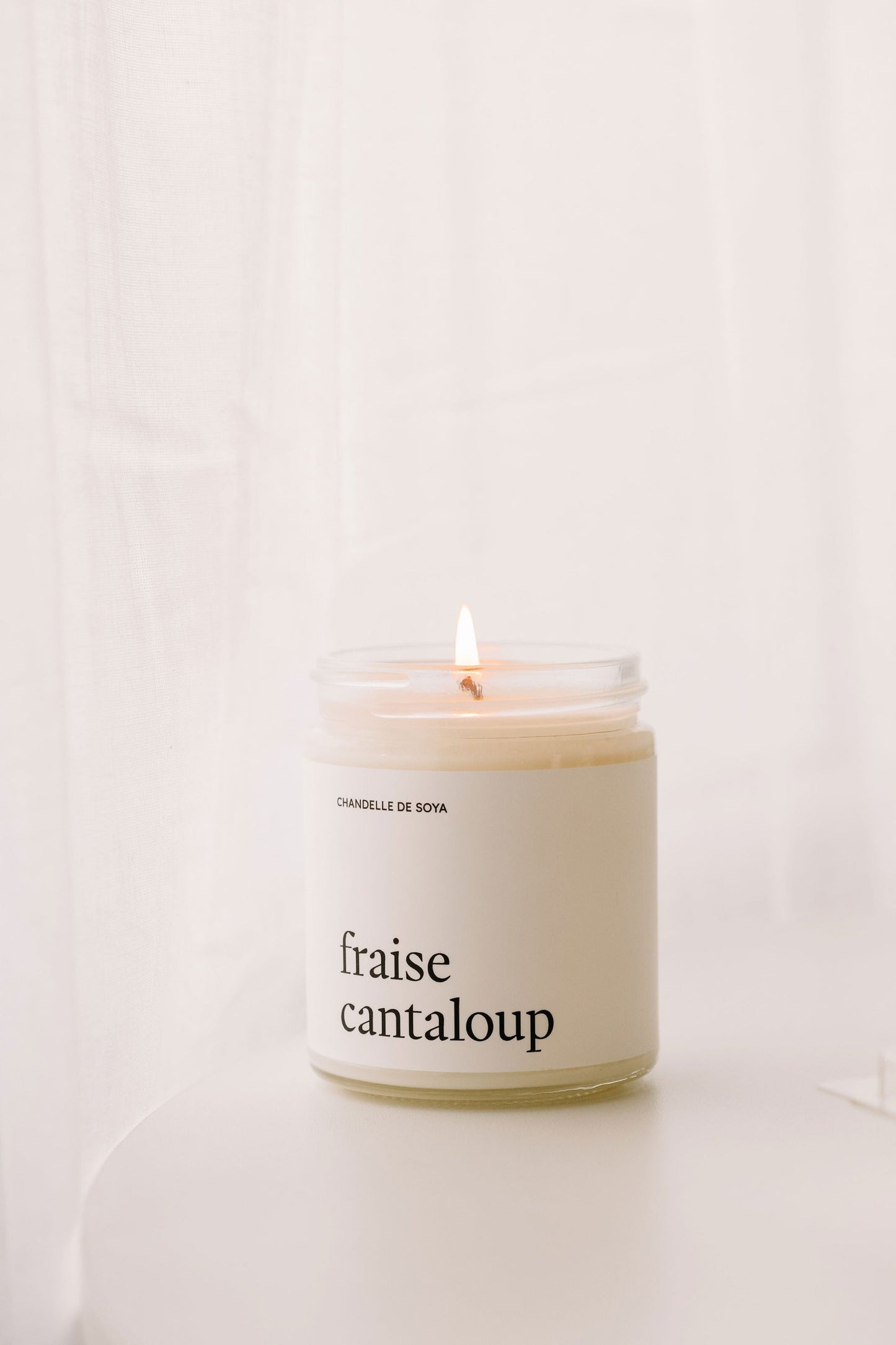 Bougie De Soya - Fraise Cantaloup