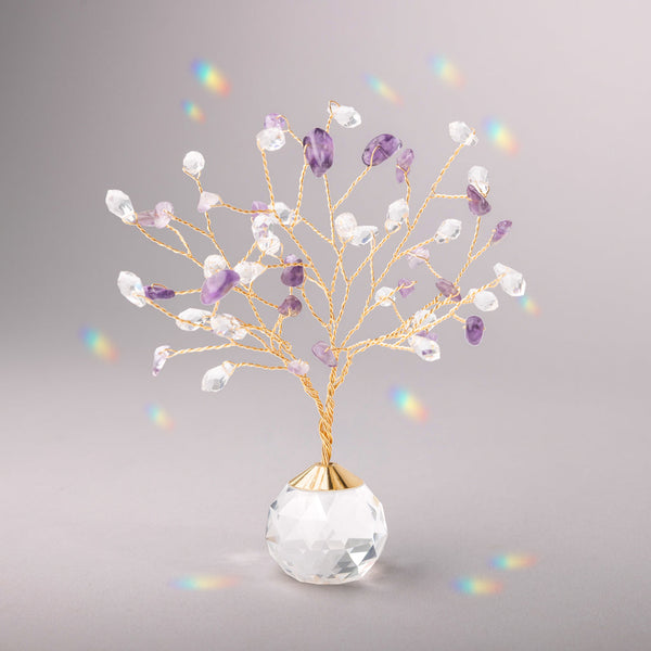 Suncatcher Arbre De Vie - Améthyste