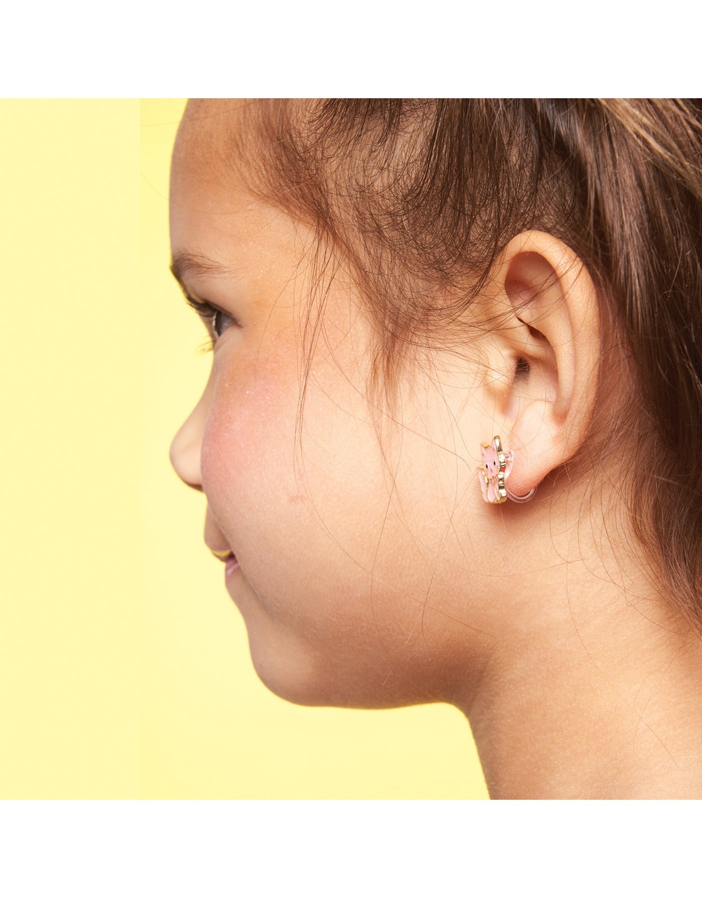 Boucles D'oreilles - Clip - Licorne