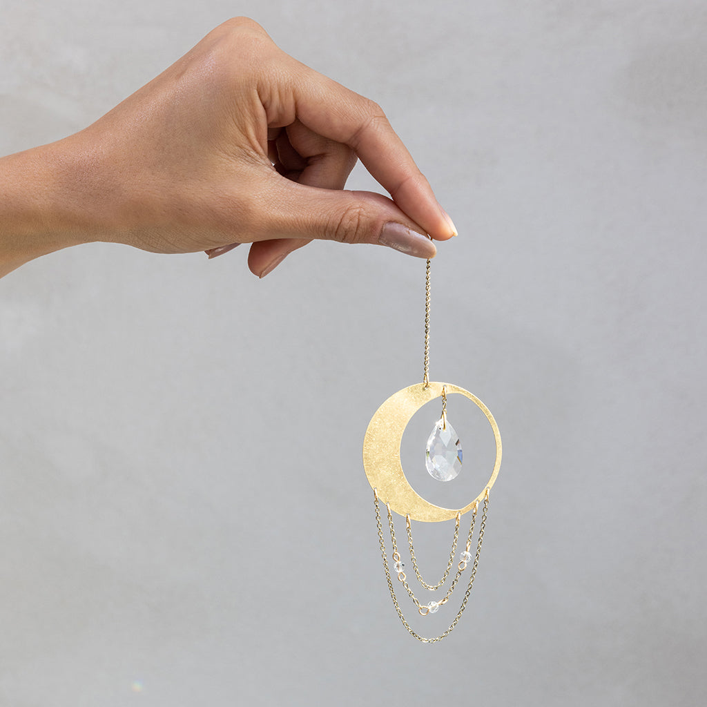 Mini Suncatcher - Croissant De Lune