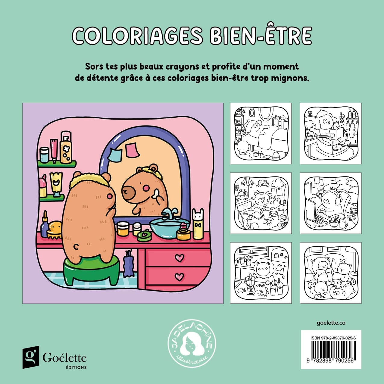 Cahier À Colorier - Bien-Être