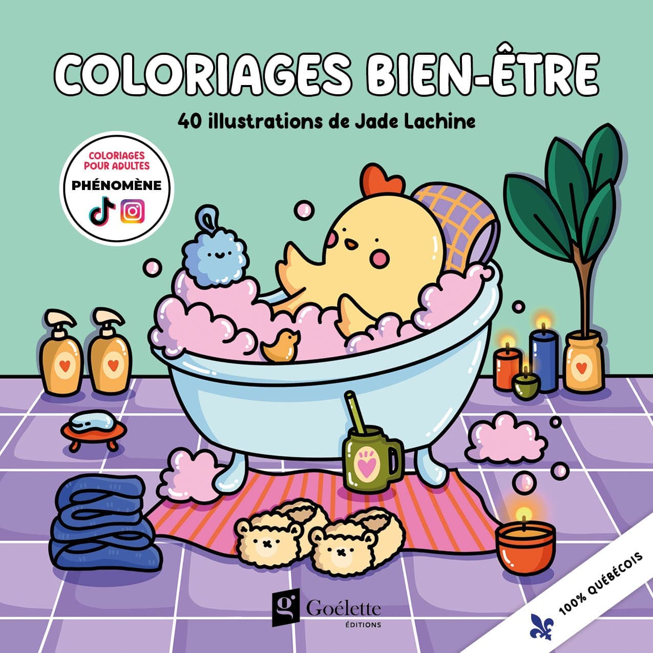 Cahier À Colorier - Bien-Être