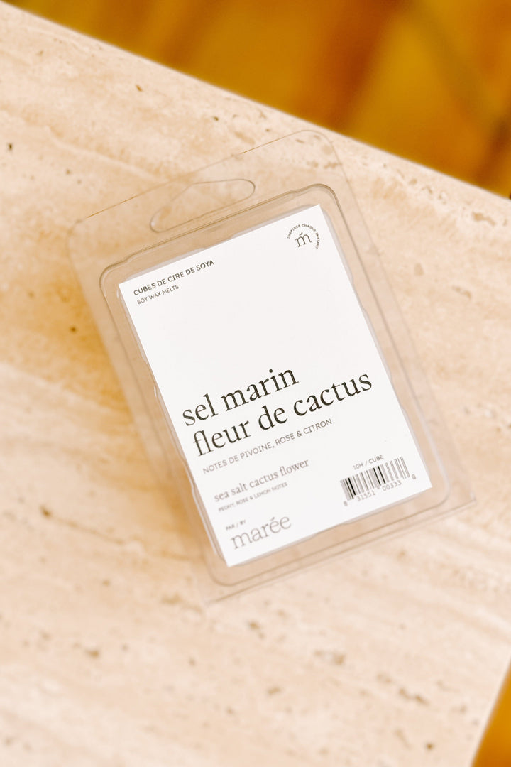 Pastilles De Cire - Sel Marin Fleur De Cactus
