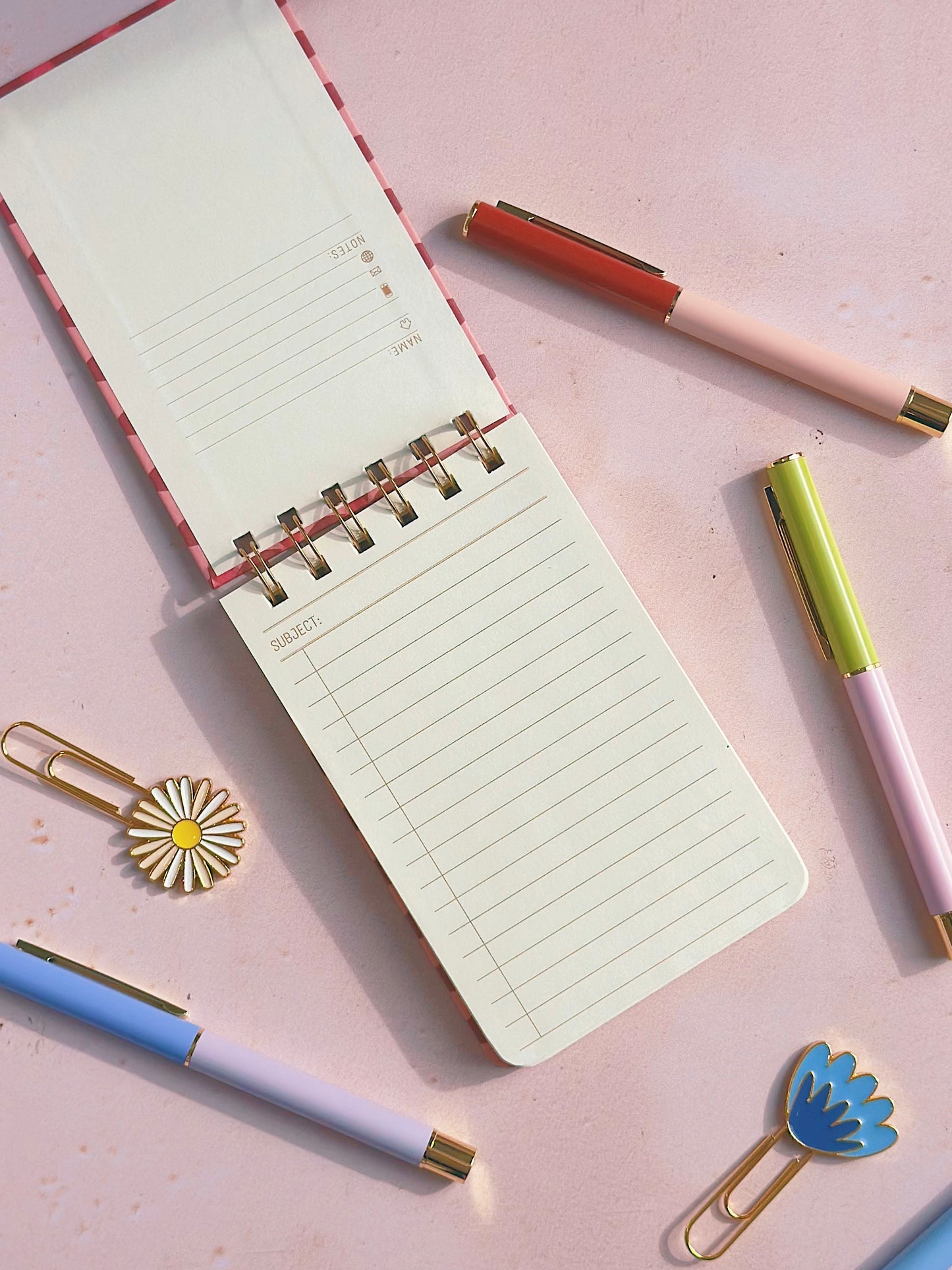 Pad De Notes - Rose