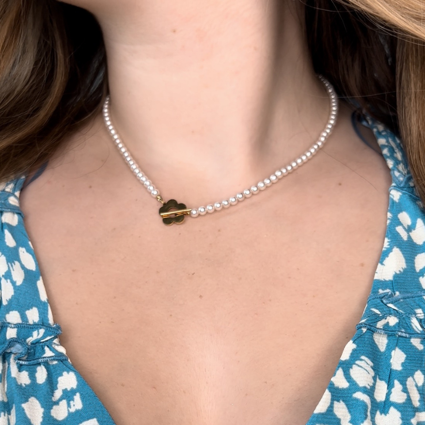 Collier De Perles - Daisy