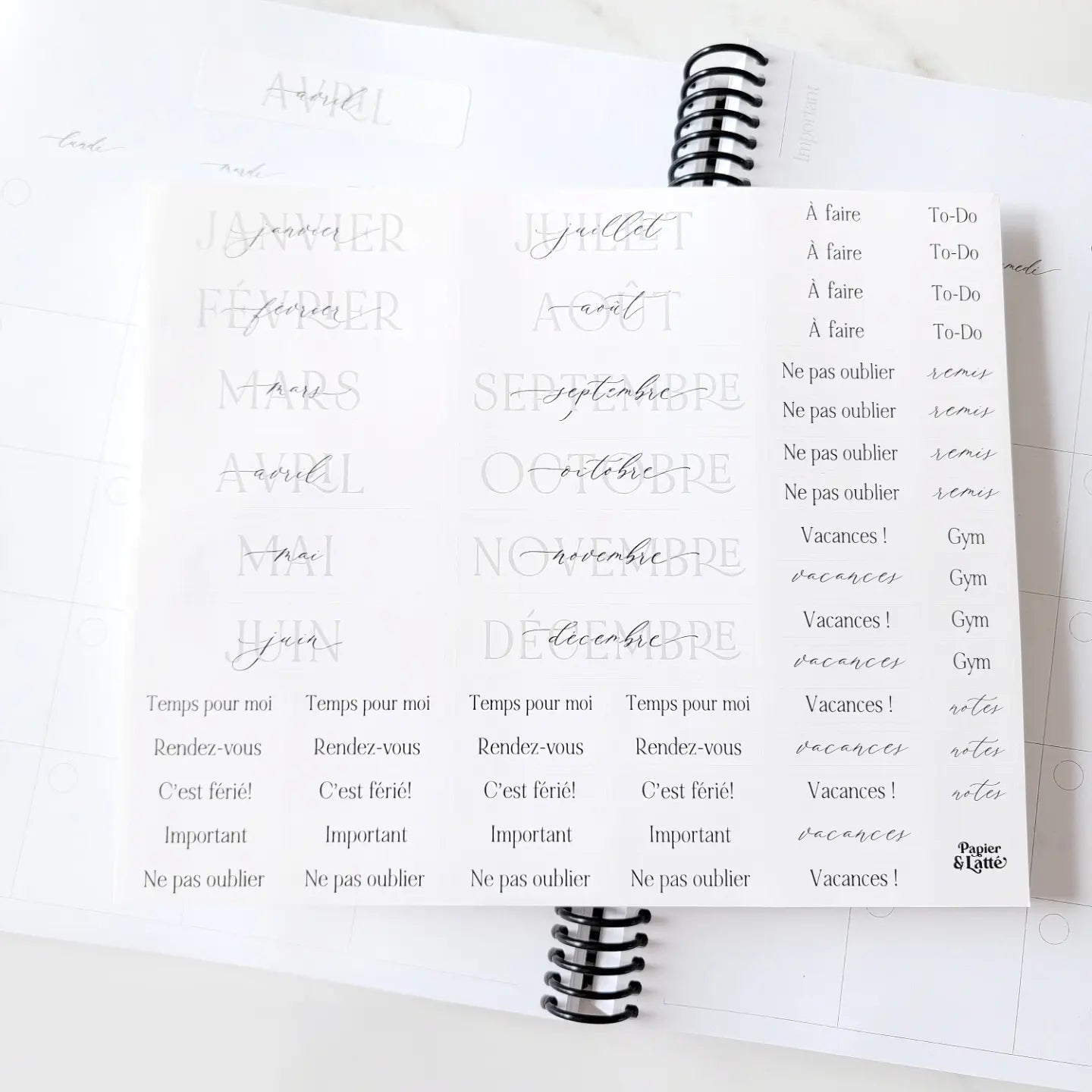 Agenda - Justine