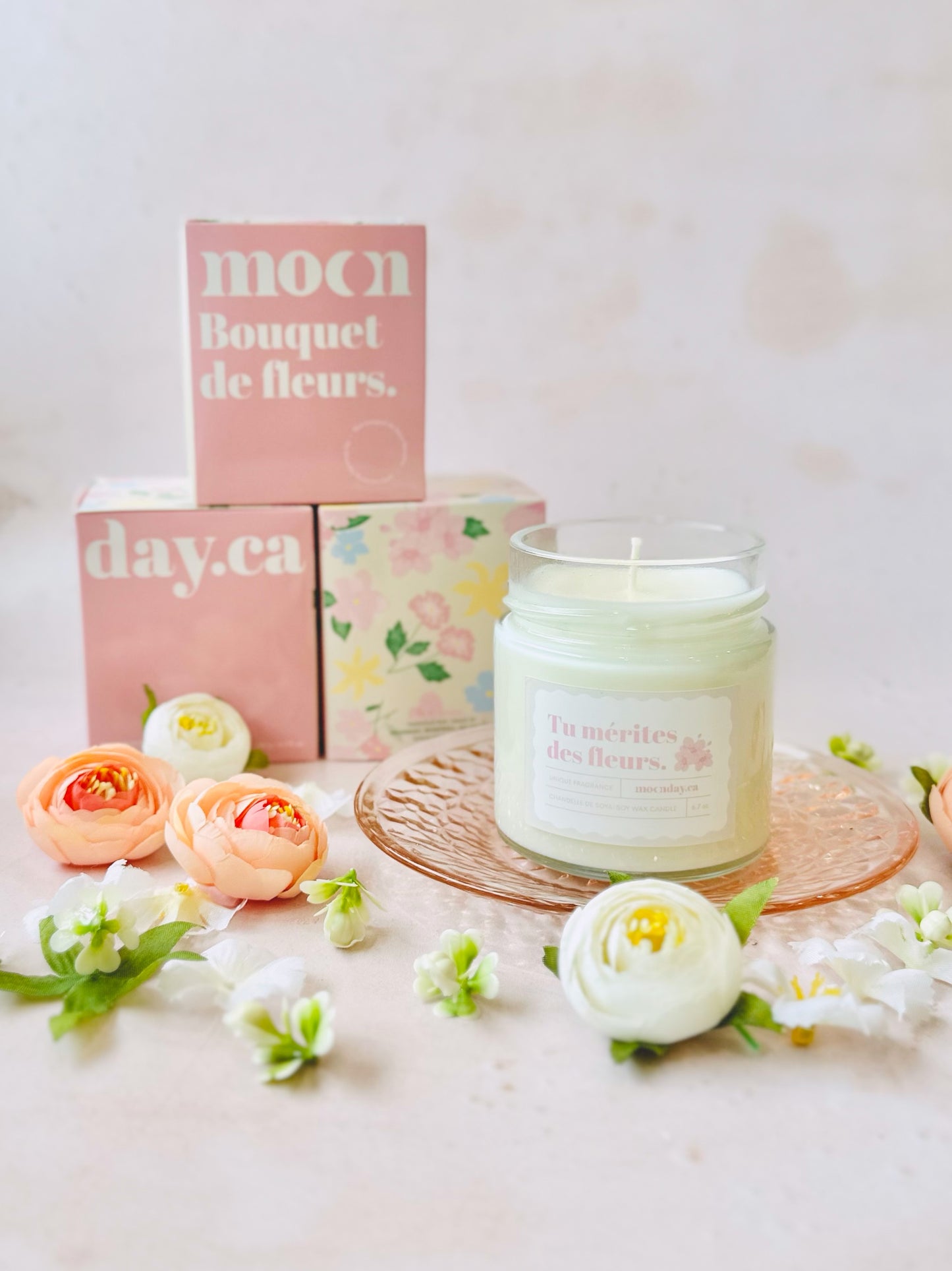 Bougie De Soya - Freesia & Fleur De Cerisier