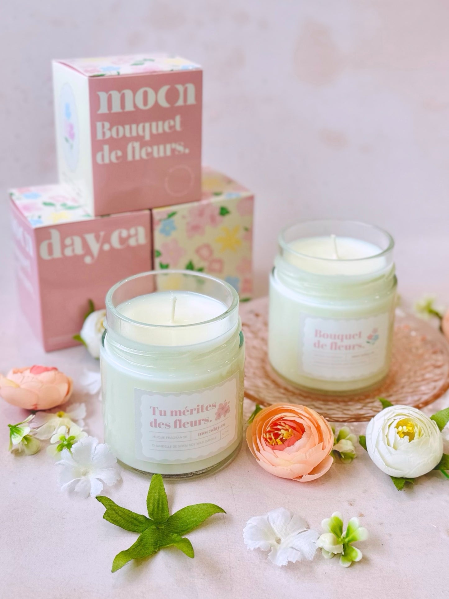 Bougie De Soya - Freesia & Fleur De Cerisier