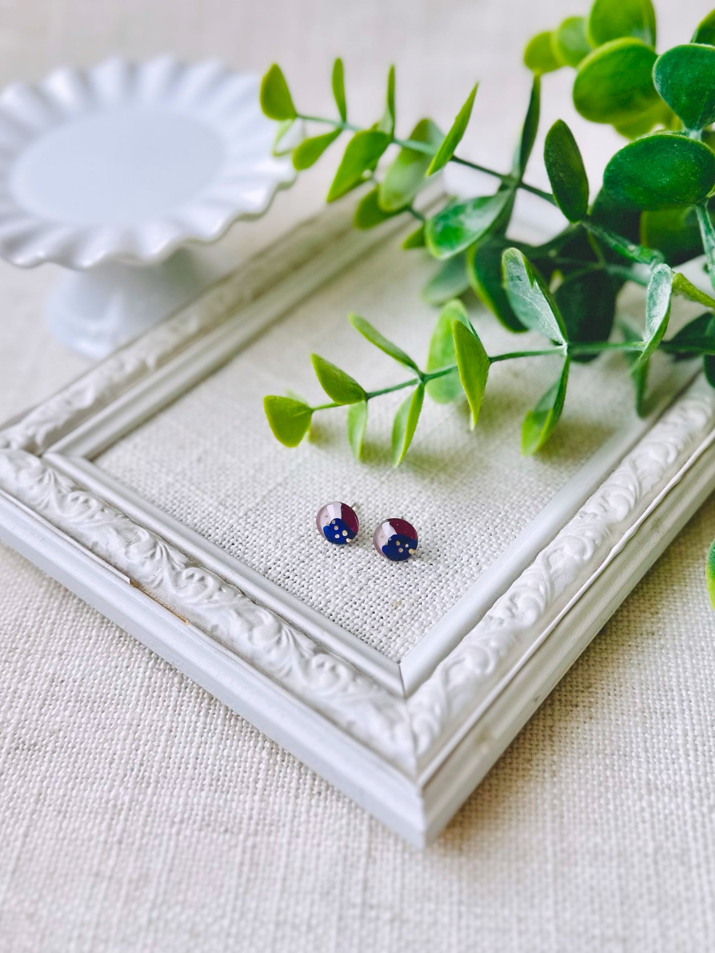 BO - Cercles - Violet, Bleu & Or