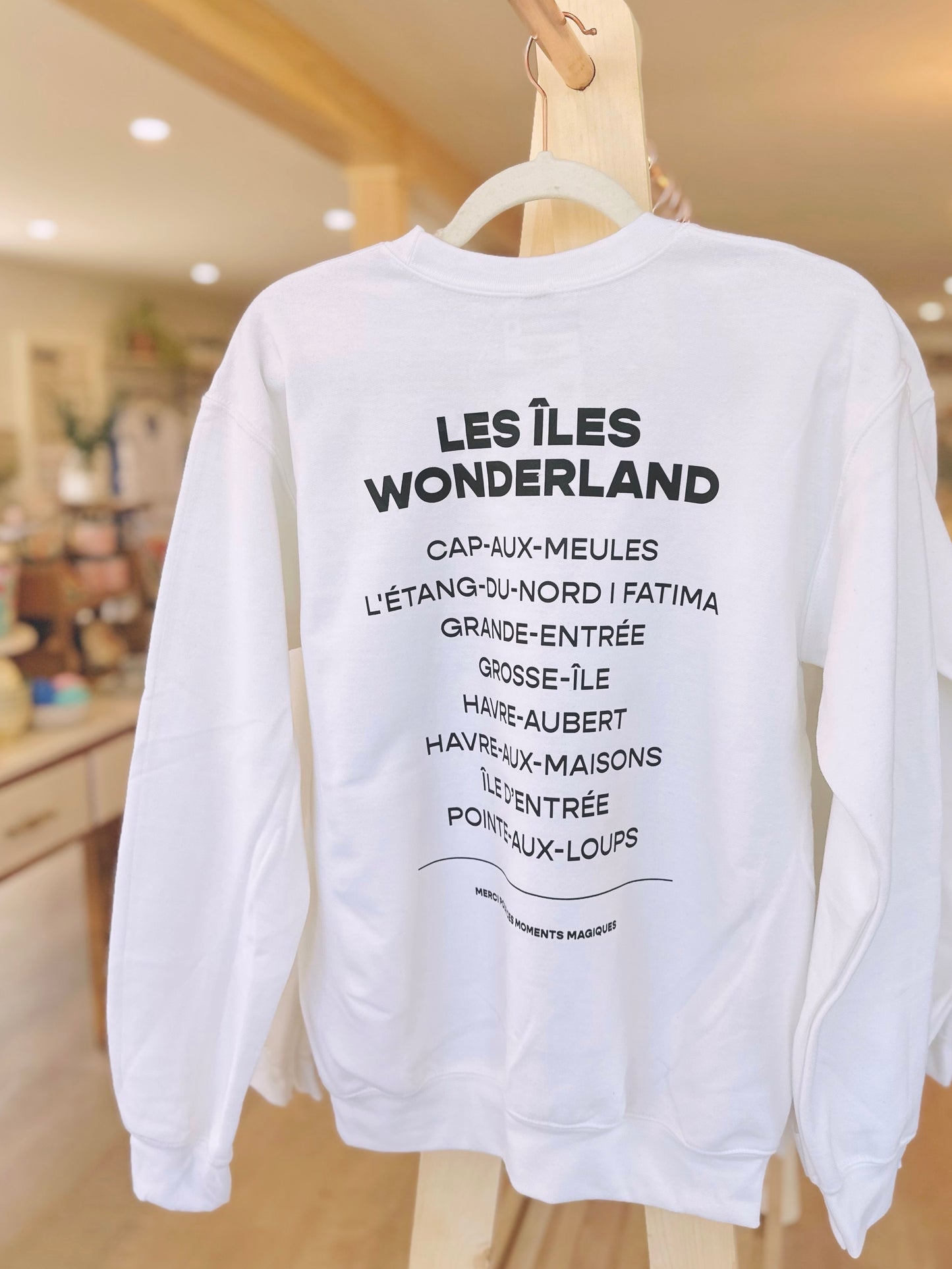 Coton Ouaté - Les Wonderlands - Blanc