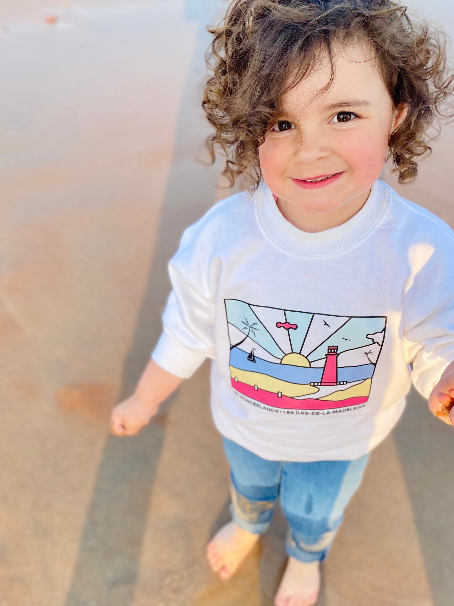 Coton Ouaté - Enfant - Blanc