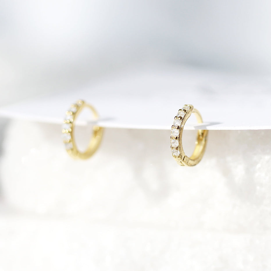 Anneaux - Sparkly - Or