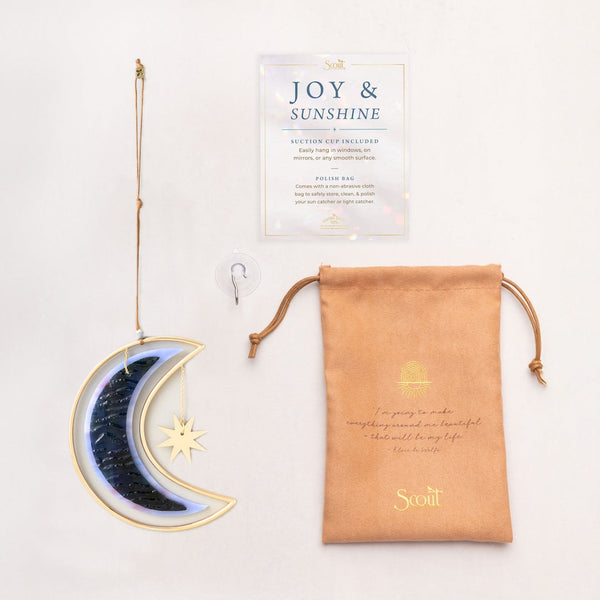 Vitrail - Lune Étoile