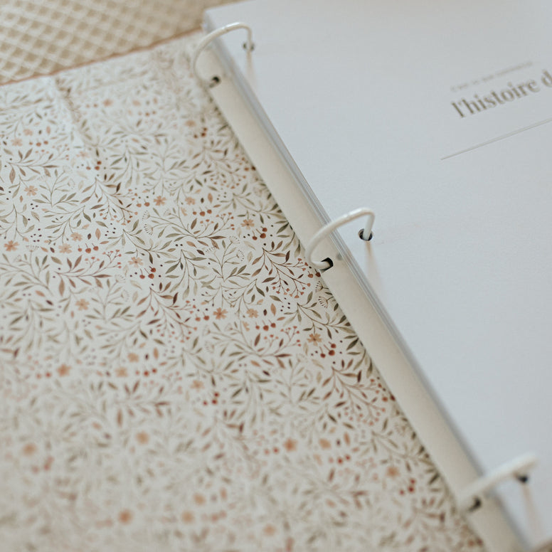 Livre De Bébé - Rose Scintillant