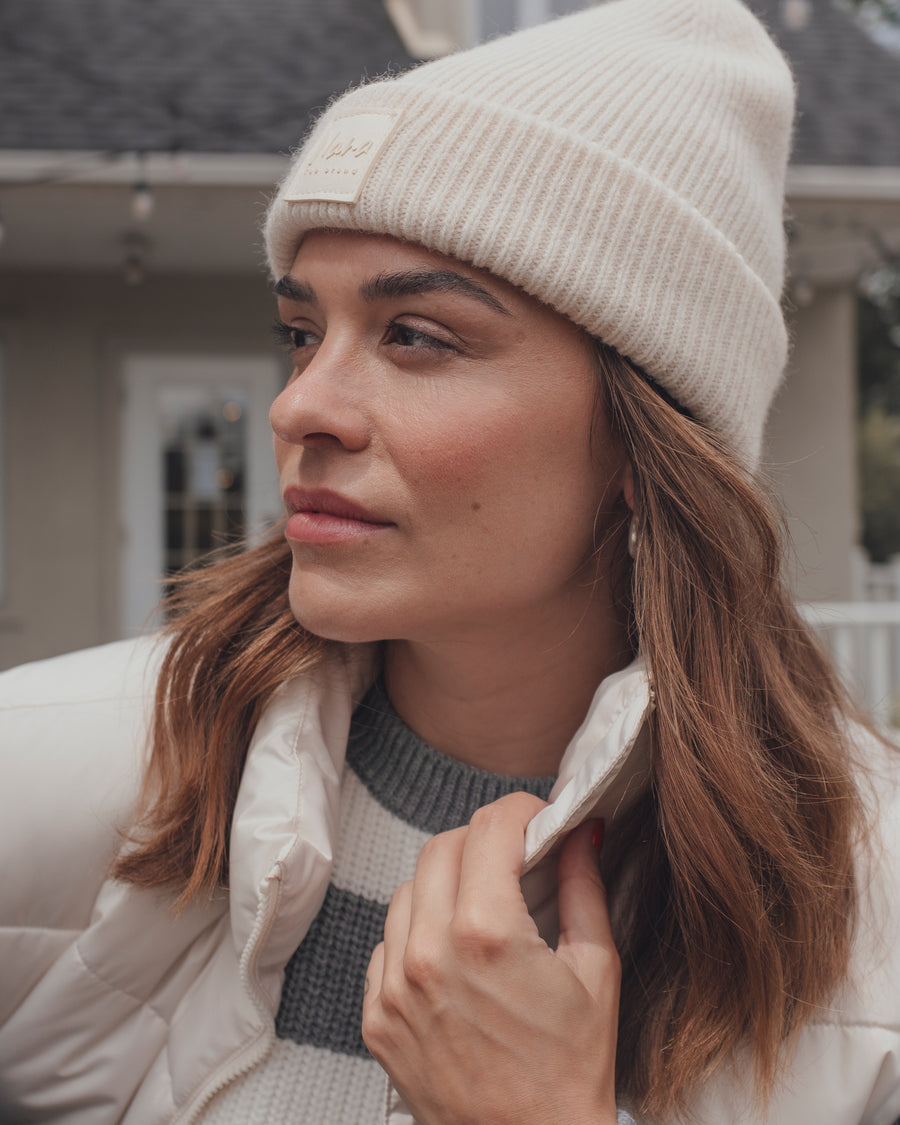 Tuque Jasper - Ivoire