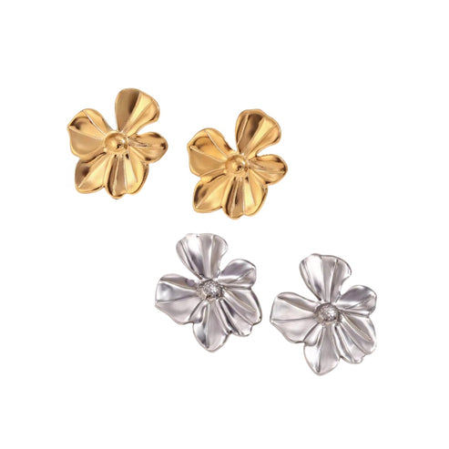 Boucles D’oreilles - Flower Girl - Argent