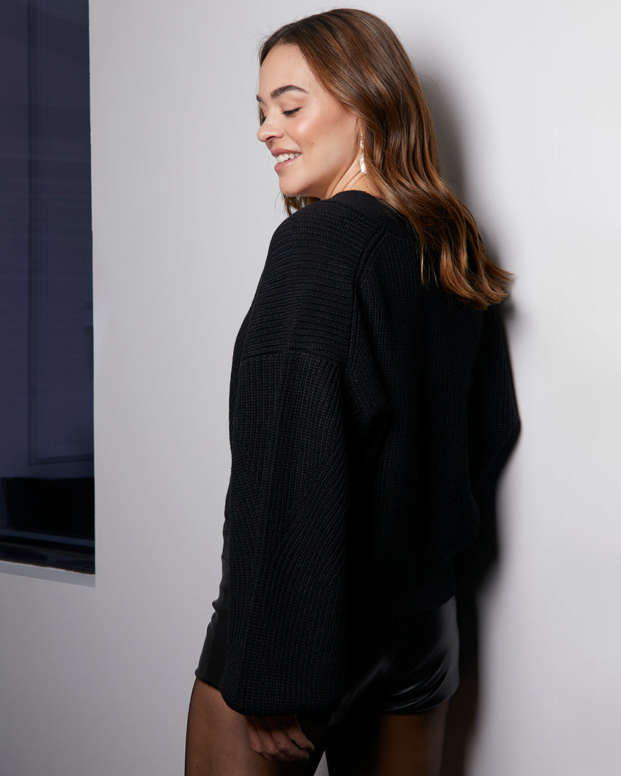 Cardigan - Selena - Noir