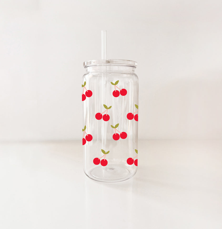 Verre En Plastique - Petites Cerises