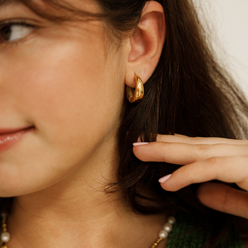 Boucles D'oreilles - Anneaux Parfaits - Argent