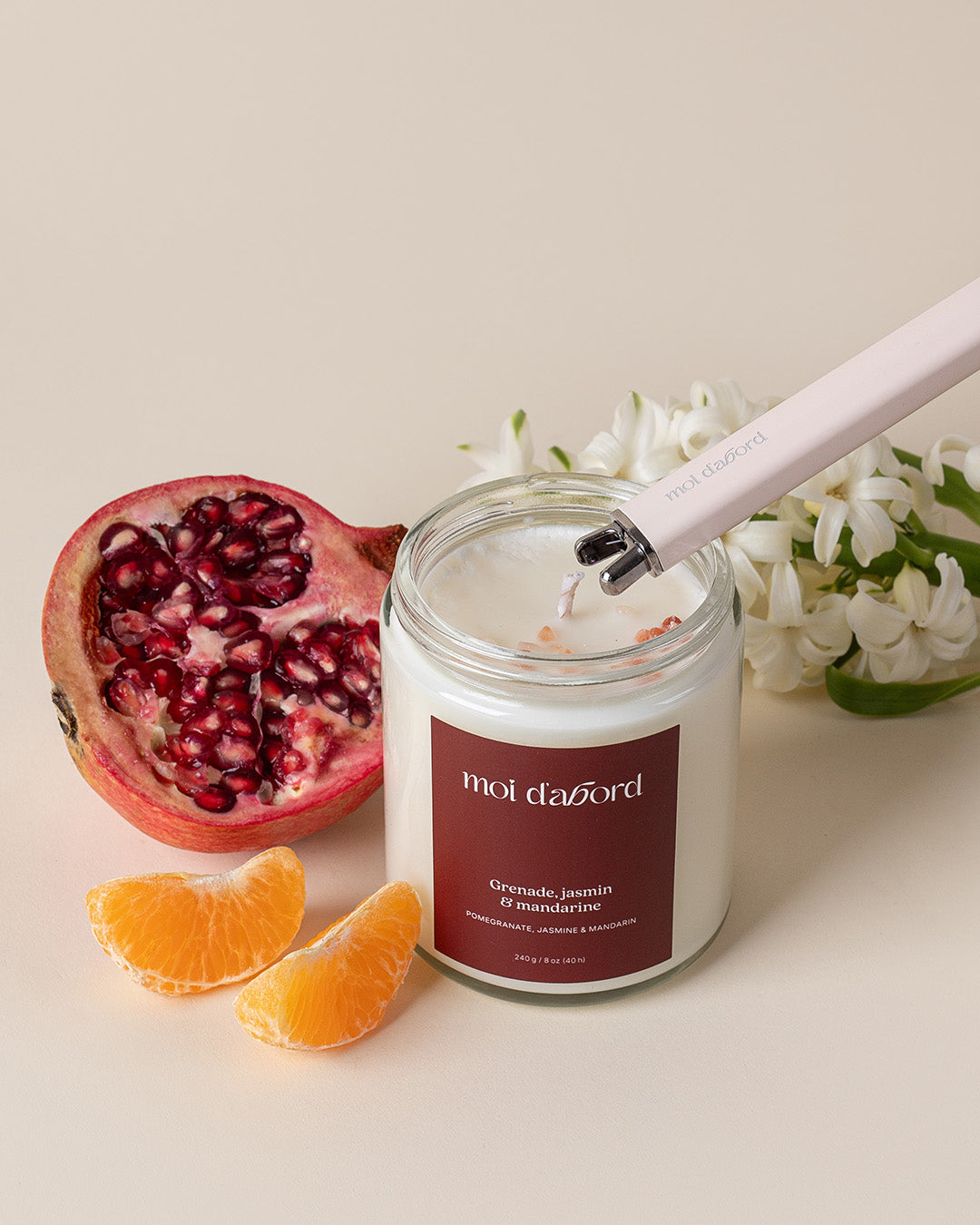 Bougie De Soya - Grenade, Jasmin & Mandarine