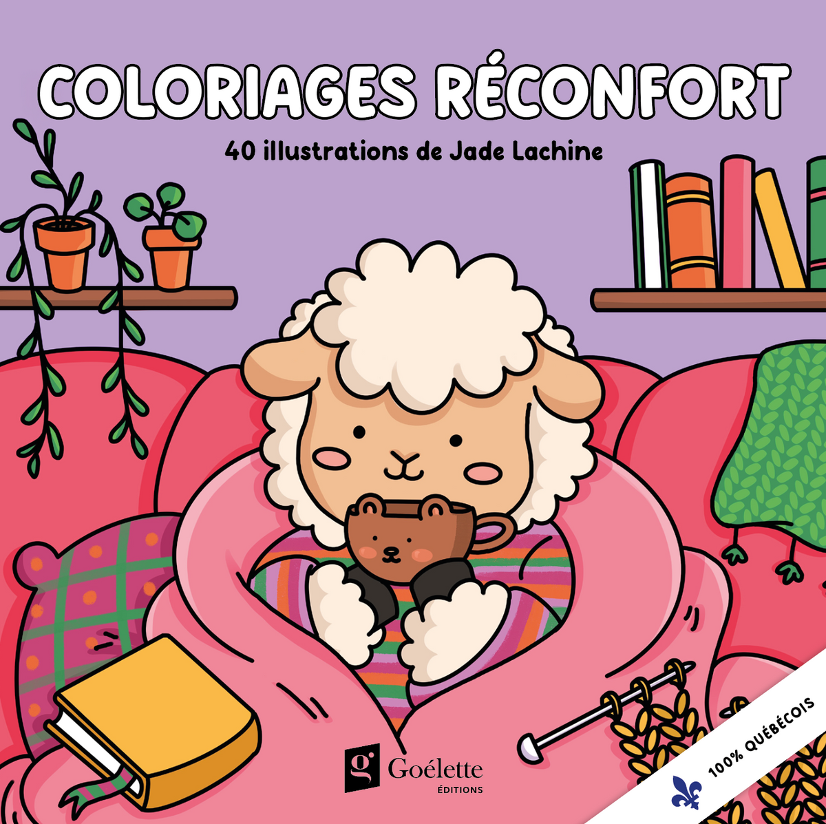 Cahier À Colorier - Coloriages Réconfort