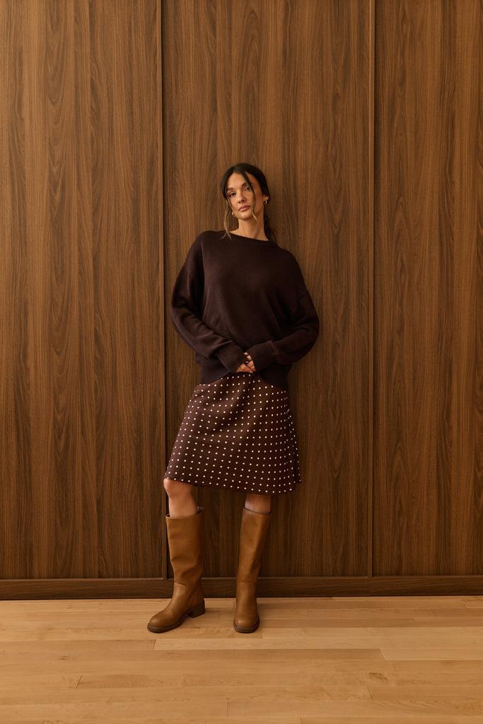 Tricot Tess - Brown