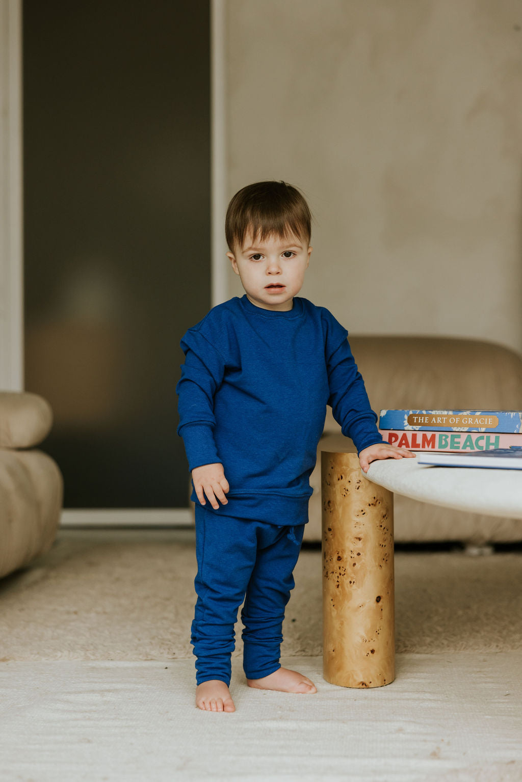 Pantalon French Terry - Bleu Royal