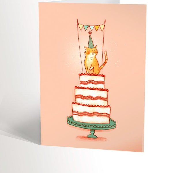 Carte De Souhait - Roi Du Gâteau