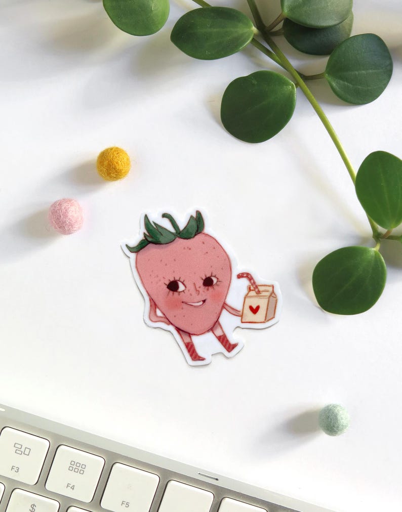 Autocollant - Fraise