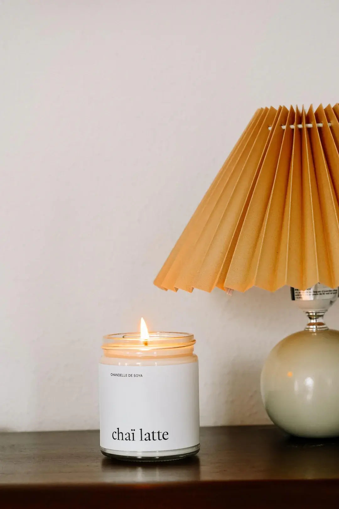 Bougie De Soya - Chaï Latte