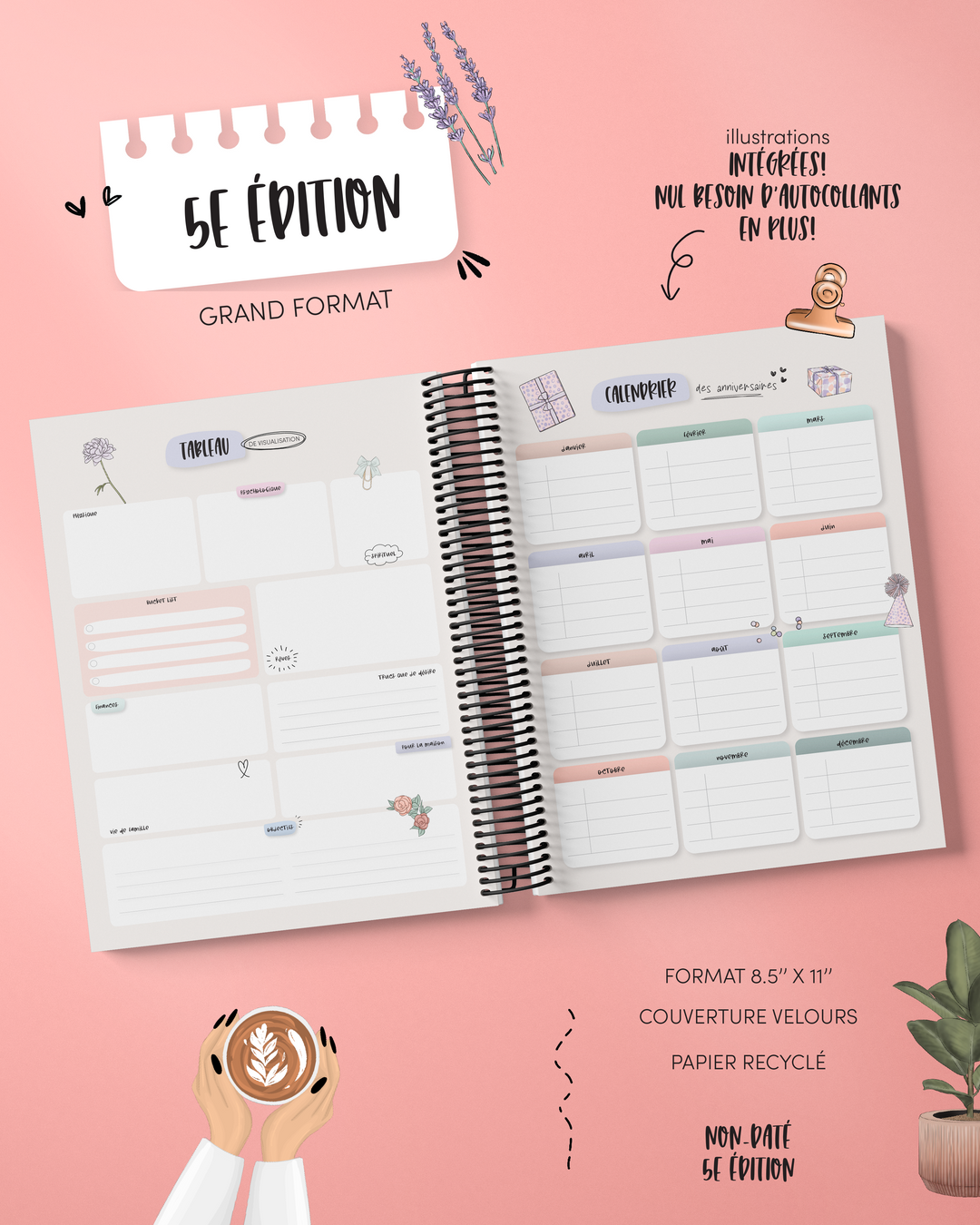 Agenda - 5e Édition - Nala
