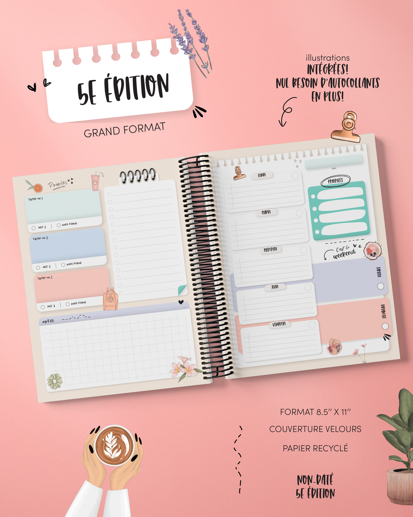 Agenda - 5e Édition - Nala