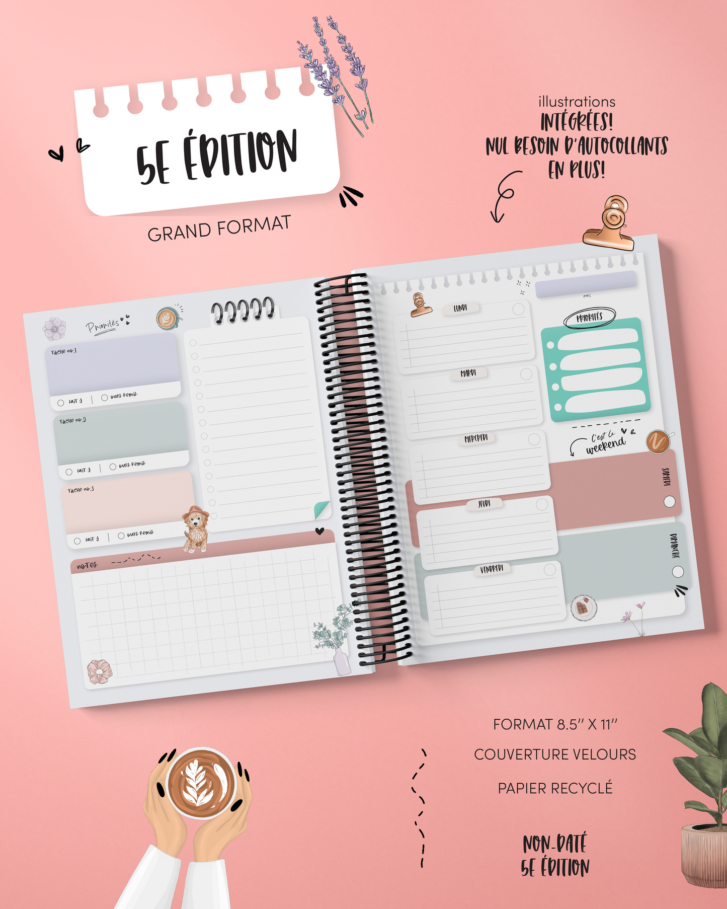 Agenda - 5e Édition - Nala