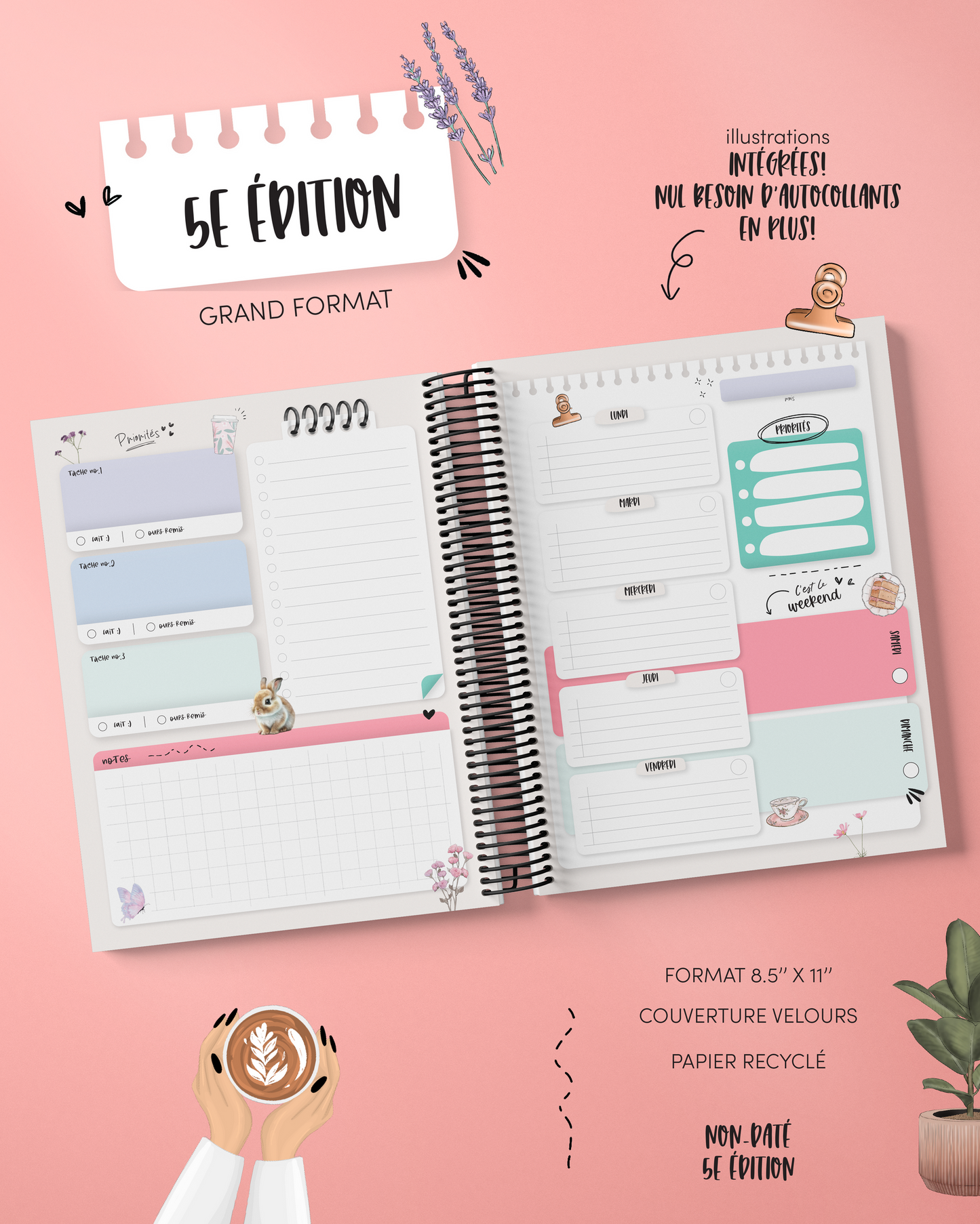 Agenda - 5e Édition - Nala